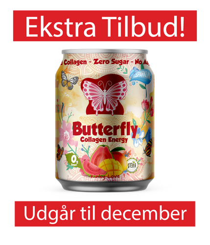 Butterfly - Collagen Energi Drik (Mango & Guava)