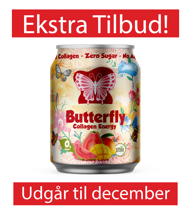 Butterfly - Collagen Energi Drik (Mango & Guava)