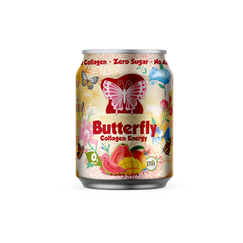 Butterfly - Collagen Energi Drik (Mango & Guava)