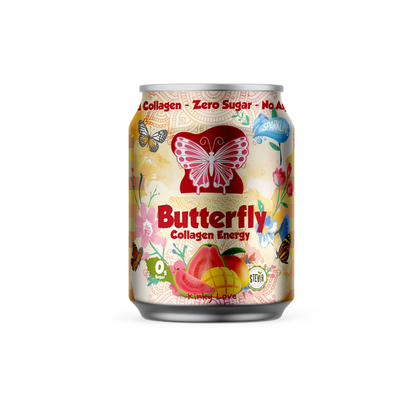 Butterfly - Collagen Energi Drik (Mango & Guava)