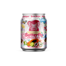 Indlæs billede til gallerivisning Butterfly - Collagen Energi Drik (Papaya, Kærlighedsfrugt &amp; Lime)