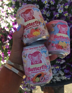 Butterfly - Collagen Energi Drik (Hindbær, Ananas & Passionfrugt)