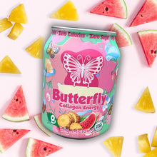 Indlæs billede til gallerivisning Butterfly - Collagen Energi Drik (Ananas &amp; Vandmelon)