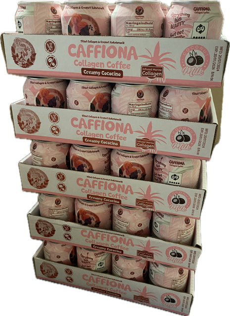 Caffiona ® Collagen Iskaffe m. Kokosmælk