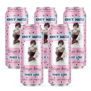 Kinky Water ® Collagen Energidrik (Mango & Tranebær)