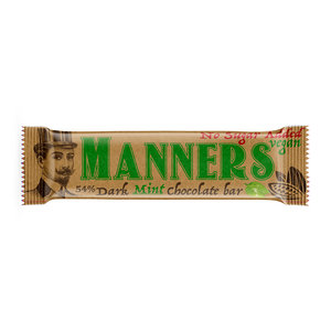 Manners Dark Mint Chocolate (Uden tilsat Sukker)